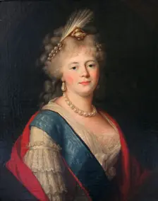 Portrait of Empress Maria Feodorovna late 18th century