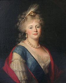 Portrait of Empress Maria Feodorovna late 18th century