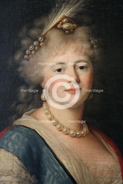 'Portrait of Empress Maria Feodorovna', late 18th century. Artist: Unknown
