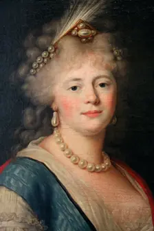 Portrait of Empress Maria Feodorovna late 18th century