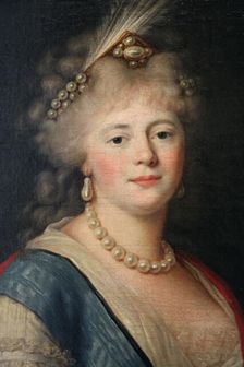 Portrait of Empress Maria Feodorovna late 18th century