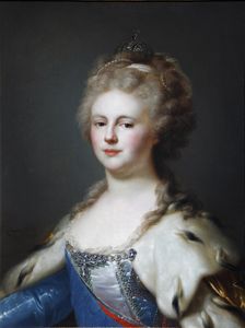 Portrait of Empress Maria Feodorovna (Sophie Dorothea of Württemberg) (1759-1828)