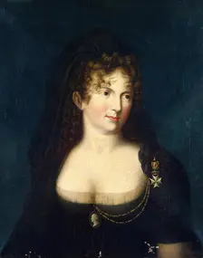 Portrait of Empress Maria Feodorovna, Wife of Emperor Paul I, 1825. Creator: Gerhard von Kügelgen