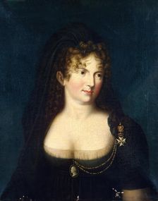 Portrait of Empress Maria Feodorovna, Wife of Emperor Paul I, 1825. Creator: Gerhard von Kügelgen