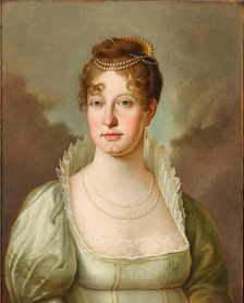 Portrait of Empress Maria Ludovica (1787-1816). Creator: Kreutzinger, Joseph (1757-1829)