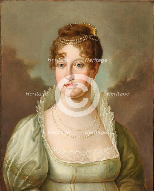 Portrait of Empress Maria Ludovica (1787-1816). Creator: Kreutzinger, Joseph (1757-1829).