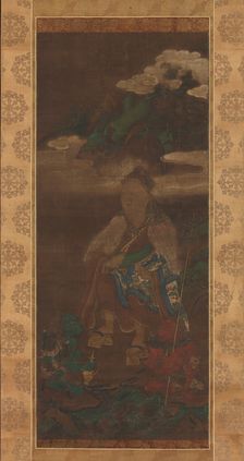 Portrait of En no Gyoja, late 14th-15th century. Creator: Jakusai