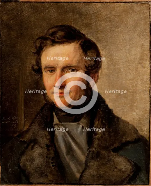 Portrait of Eng. Maciej Bajer, 1839. Creator: Jan Nepomucen Glowacki.