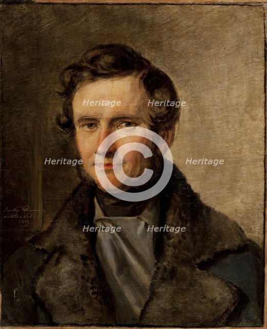 Portrait of Eng. Maciej Bajer, 1839. Creator: Jan Nepomucen Glowacki.