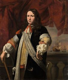 Portrait of Engel de Ruyter (1649-1683), c1670s. Creator: Ferdinand Bol