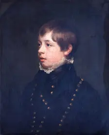 Portrait of English child actor William Henry West Betty, c1805