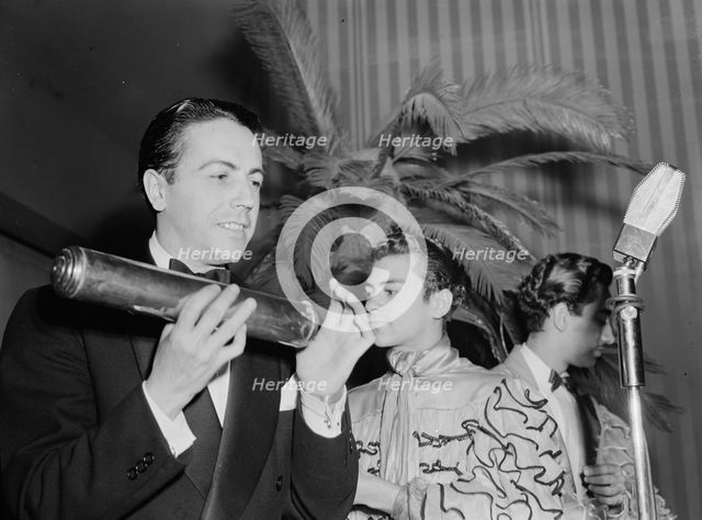 Portrait of Enric Madriguera, New York, N.Y.(?), ca. June 1947. Creator: William Paul Gottlieb.