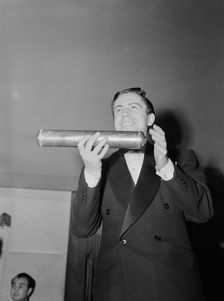 Portrait of Enric Madriguera, New York, N.Y.(?), ca. June 1947. Creator: William Paul Gottlieb