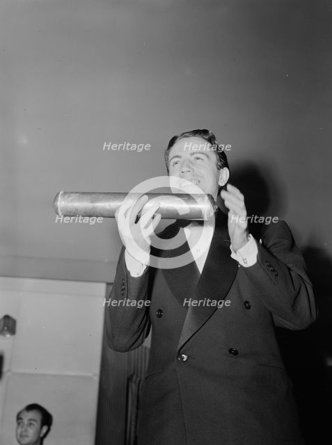 Portrait of Enric Madriguera, New York, N.Y.(?), ca. June 1947. Creator: William Paul Gottlieb.