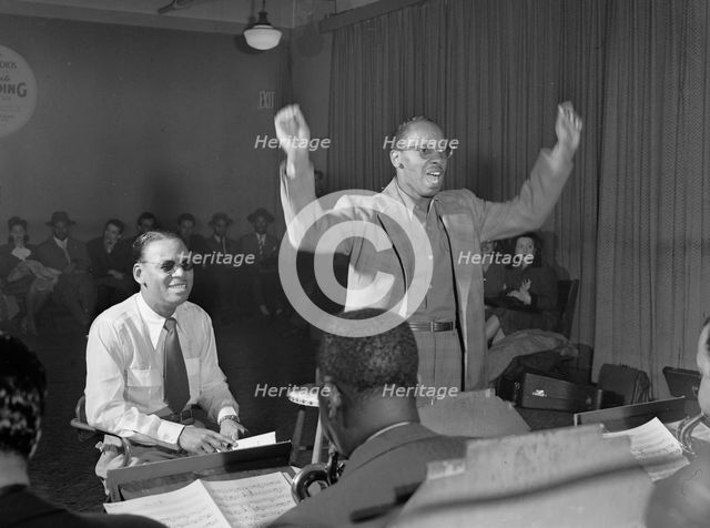 Portrait of Earl Hines, New York, N.Y.(?), 1938. Creator: William Paul Gottlieb.