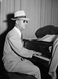 Portrait of Earl Hines, New York, N.Y., ca. Mar. 1947. Creator: William Paul Gottlieb