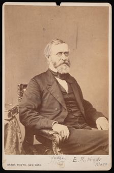Portrait of Ebenezer Rockwood Hoar (1816-1895), Before 1895. Creator: Brady's National Photographic Portrait Galleries