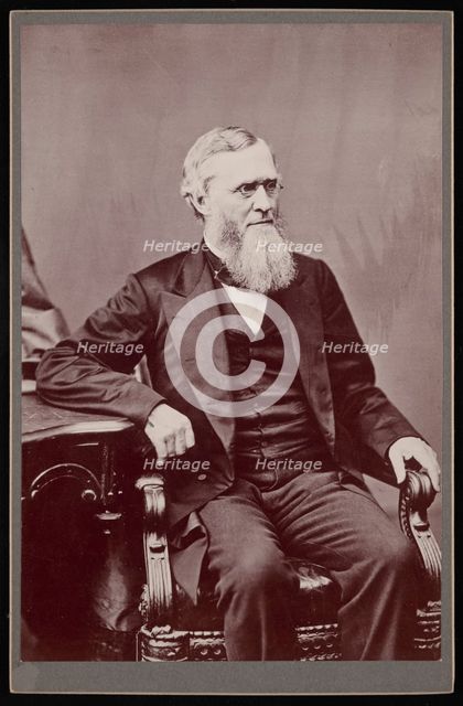Portrait of Ebenezer Rockwood Hoar (1816-1895), Before 1895. Creator: Unknown.