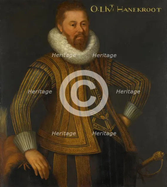 Portrait of Eberhardt Hanekrodt (?-1637), c.1610-c.1620. Creator: Anon.