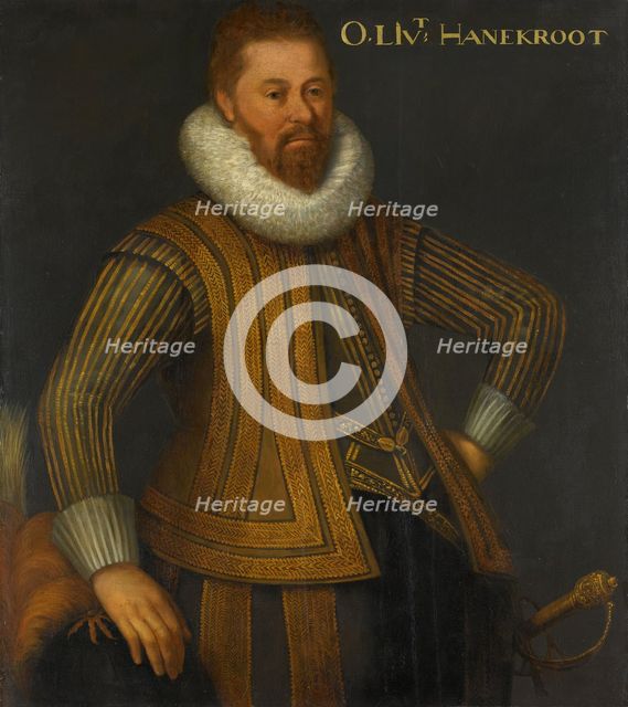 Portrait of Eberhardt Hanekrodt (?-1637), c.1610-c.1620. Creator: Anon.