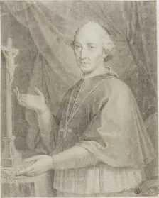 Portrait of Ecclesiastic, n.d. Creator: Gaspar Netscher