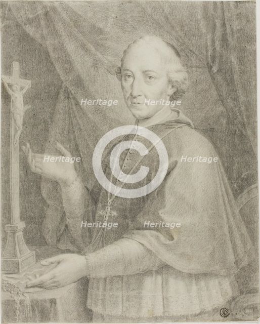 Portrait of Ecclesiastic, n.d. Creator: Gaspar Netscher.