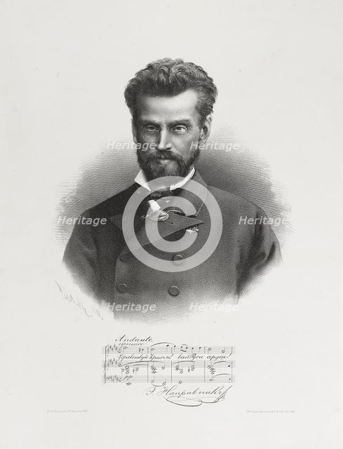 Portrait of Eduard Nápravník.