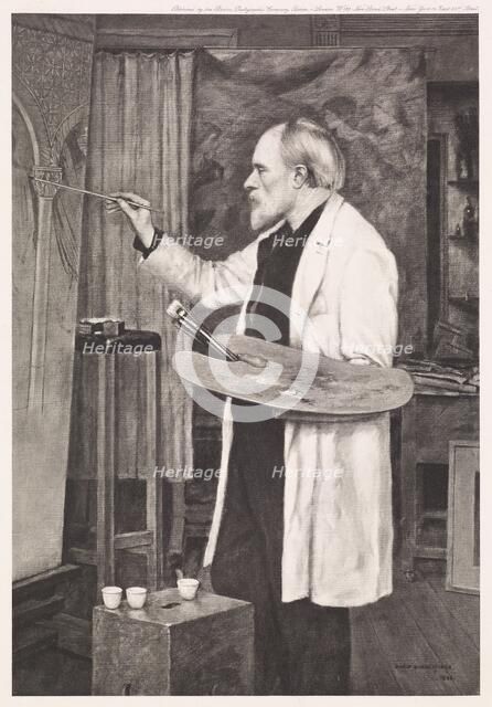 Portrait of Edward Burne-Jones (1833-1898), 1898. Creators: Unknown, Philip Edward Burne-Jones.