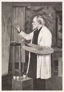 Portrait of Edward Burne-Jones (1833-1898), 1898. Creators: Unknown, Philip Edward Burne-Jones