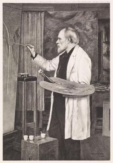 Portrait of Edward Burne-Jones (1833-1898), 1898. Creators: Unknown, Philip Edward Burne-Jones