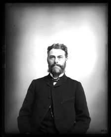 Portrait of Edward Drinker Cope (1840-1897), 1880s. Creator: United States National Museum Photographic Laboratory