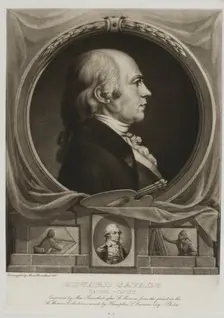 Portrait of Edward Savage, 1899. Creator: Max Rosenthal
