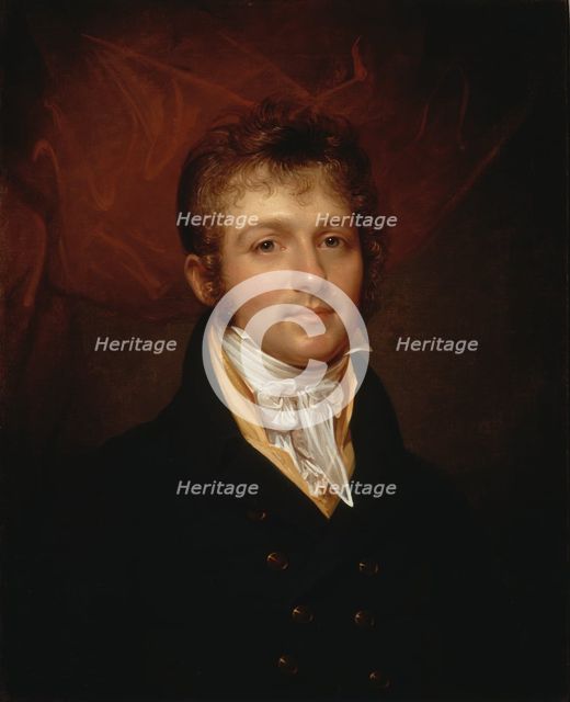 Portrait of Edward Shippen Burd of Philadelphia, ca. 1806-1808. Creator: Rembrandt Peale.
