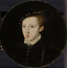 Portrait of Edward VI (1537-1553), King of England, c.1550. Creator: Anon