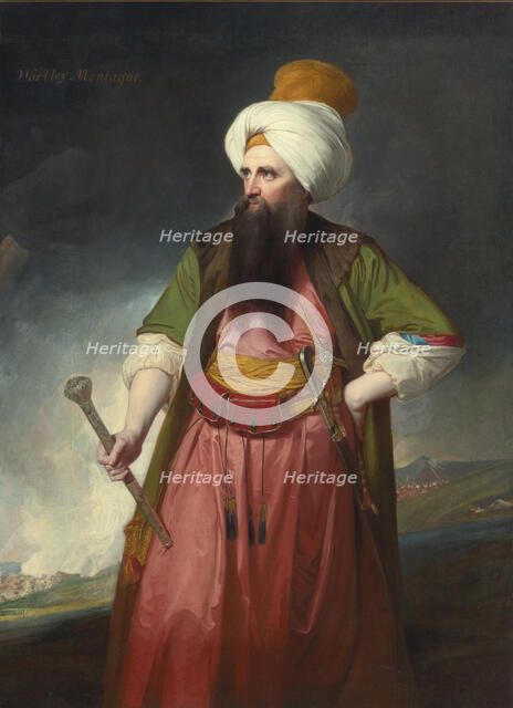 Portrait of Edward Wortley Montagu (1713-1776). Artist: Romney, George (1734-1802)