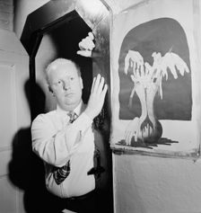Portrait of Edwin A. Finckel in his home, Greenwich Village, New York, N.Y., ca. Nov. 1946. Creator: William Paul Gottlieb