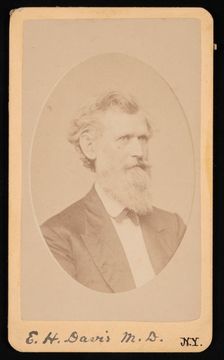 Portrait of Edwin Hamilton Davis (1811-1888), Before 1888. Creator: J Kraft