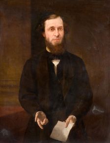 Portrait of Edwin Yates, 19th century. Creator: William Thomas Roden