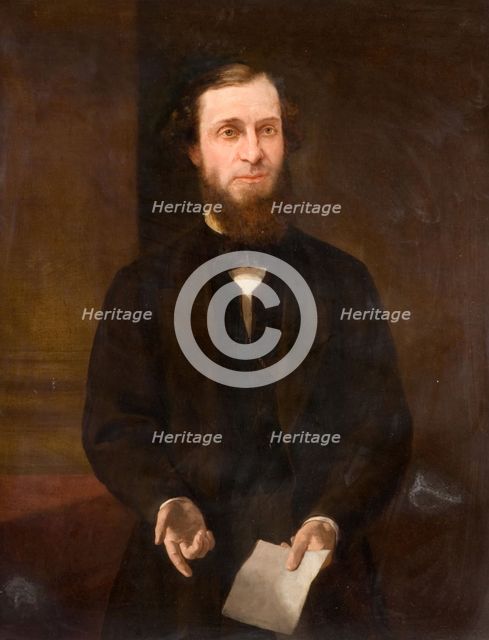 Portrait of Edwin Yates, 19th century. Creator: William Thomas Roden.