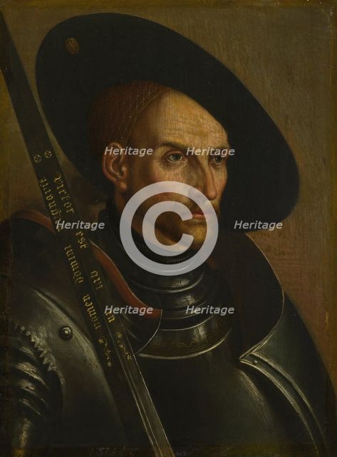 Portrait of Edzard I, Count of East Frisia (1461-1528), 18th century. Artist: German master  
