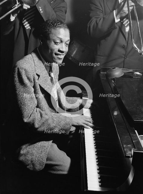 Portrait of Eddie Heywood, Three Deuces, New York, N.Y., ca. May 1946. Creator: William Paul Gottlieb.