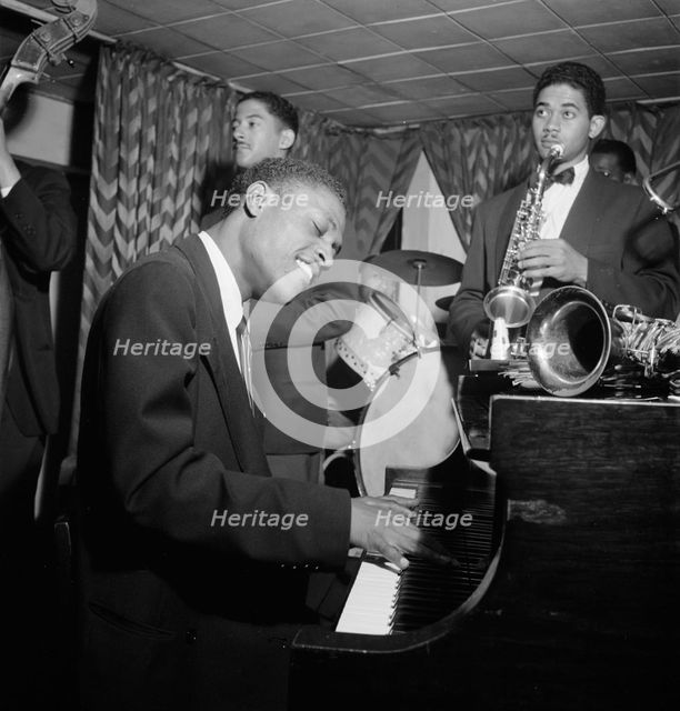 Portrait of Eddie Heywood, Downbeat, New York, N.Y., ca. July 1947. Creator: William Paul Gottlieb.