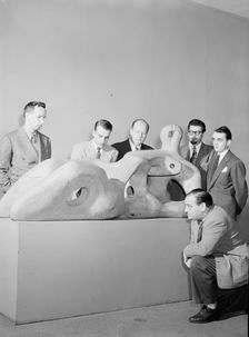 Portrait of Eddie Sauter, Neal Hefti, Edwin A. Finckel, George Handy...Museum of Modern..., NY, 1947 Creator: William Paul Gottlieb