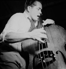 Portrait of Eddie Safranski, New York, N.Y.(?), ca. Jan. 1947. Creator: William Paul Gottlieb