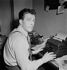 Portrait of Eddie Ronan, Down Beat office, New York, N.Y., ca. Mar. 1947. Creator: William Paul Gottlieb
