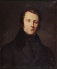 Portrait of Edgar Quinet (1803-1875), ca 1835. Creator: Cornu, Sébastien-Melchior (1804-1870)