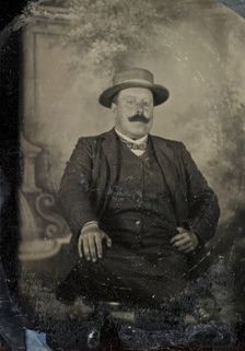 Portrait of editor Emil Carlson, St. Petersburg, 28 July 1903. Creator: Mats Landin
