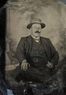 Portrait of editor Emil Carlson, St. Petersburg, 28 July 1903. Creator: Mats Landin