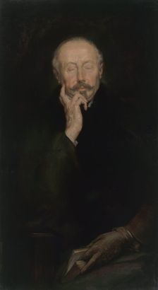Portrait of Edmond Picard, 1900. Creator: Auguste Leveque