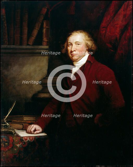 Portrait of Edmund Burke (1730-1797) , .